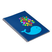 Carnet Baleine amusante (Côté Droit)