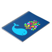 Carnet Baleine amusante (Côté gauche)