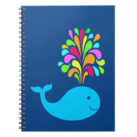 Carnet Baleine amusante (Devant)