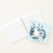 Carnet Baleine Béluga Bleue (Intérieur)