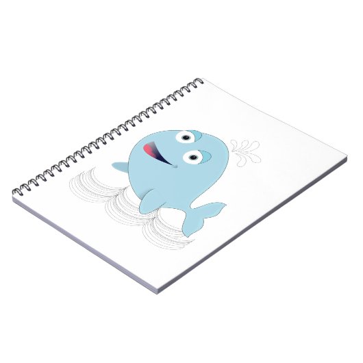 Carnet Baleine bleue (Côté gauche)