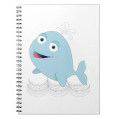 Carnet Baleine bleue (Devant)