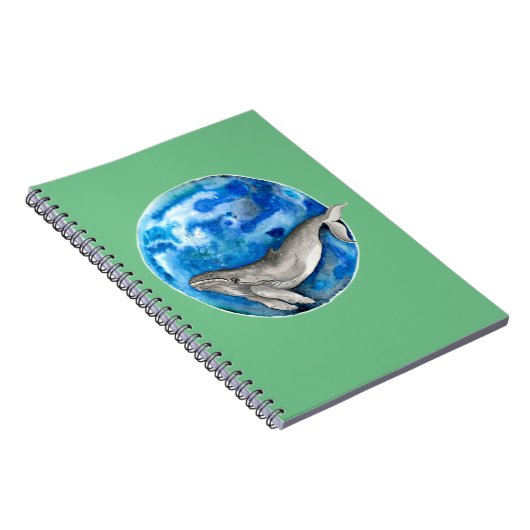 Carnet Baleine bleue (Côté Droit)