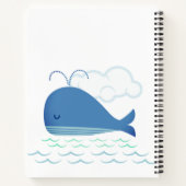 Carnet Baleine détendue (Dos)