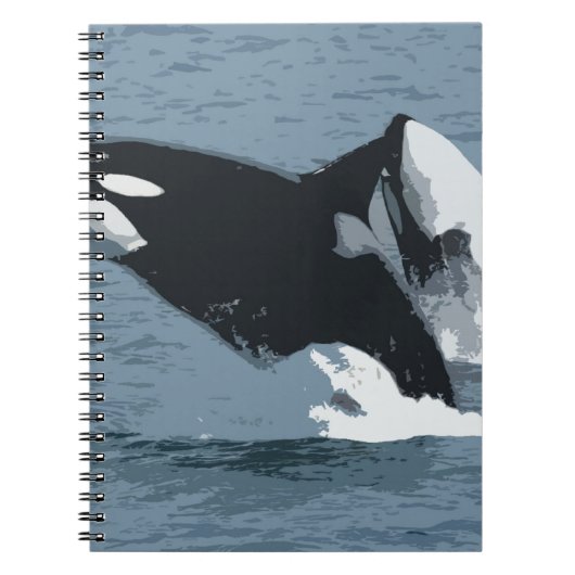 Carnet Baleine d'Orka (Devant)