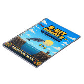 Carnet Baleine, Rétro Pixel Art 8-Bit (Côté gauche)