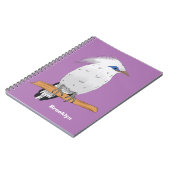 Carnet Bali Mina tropical oiseau exotique (Côté gauche)