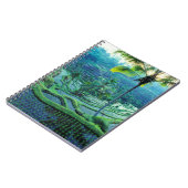 Carnet Bali | Vue d'ensemble des rizières (Côté gauche)