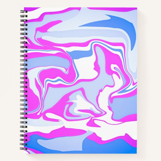 Carnet Balisage rose et bleu (Devant)