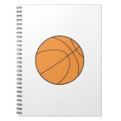 Carnet Balle de basket (Devant)
