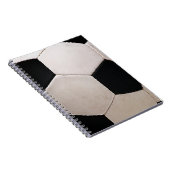 Carnet Balle de soccer blanche et noire (Côté Droit)