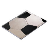 Carnet Balle de soccer blanche et noire (Côté gauche)