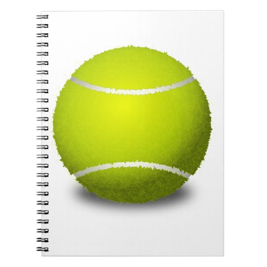 Carnet Balle de tennis (Devant)