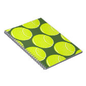 Carnet balle de tennis jaune (Côté Droit)
