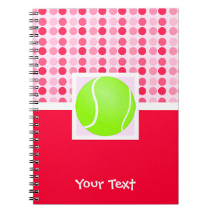 Carnet Balle de tennis mignonne
