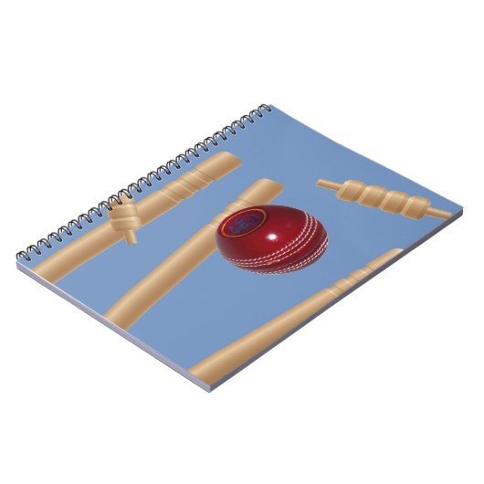 Carnet Balle Et Pompes De Cricket, (Côté gauche)