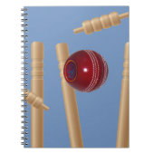 Carnet Balle Et Pompes De Cricket, (Devant)