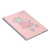 Carnet Ballerin Hippo Illusima Rose Clair (Côté Droit)