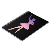 Carnet Ballerina dans la conception géométrique moderne (Côté gauche)