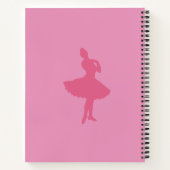 Carnet Ballerina rose (Dos)