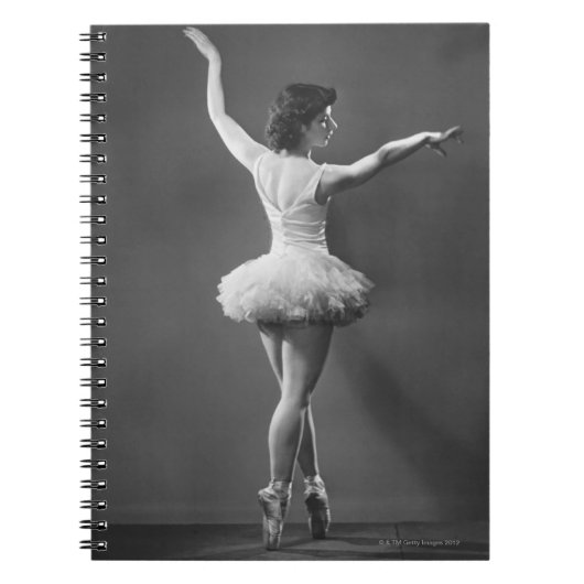 Carnet Ballerine dans le tutu (Devant)