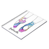 Carnet Ballerine Danse Classique Personnalisée (Côté gauche)