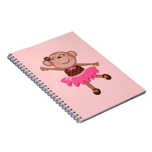 Carnet Ballerine de singe (Côté Droit)