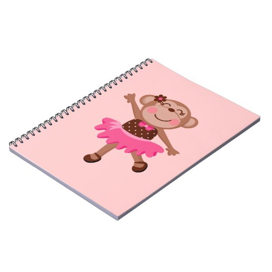 Carnet Ballerine de singe (Côté gauche)