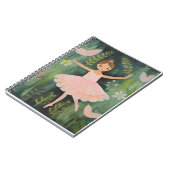 Carnet Ballerine Élégante (Côté gauche)