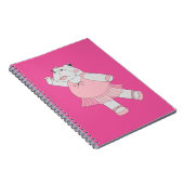 Carnet Ballerine Hippo Rose illusima (Côté Droit)