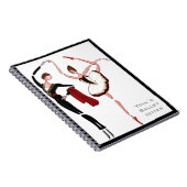 CARNET BALLERINE NOTWBOOK DE DANSEURS DE BALLET DE DON (Côté Droit)