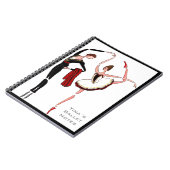 CARNET BALLERINE NOTWBOOK DE DANSEURS DE BALLET DE DON (Côté gauche)