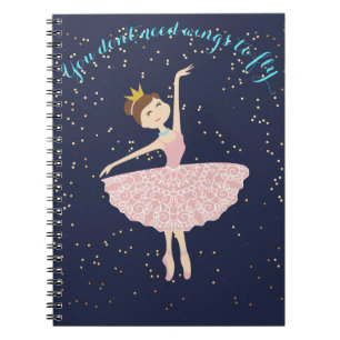 Carnet ballerine vous n'avez pas besoin d'ailes pour vole
