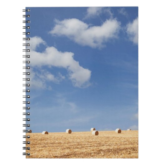 Carnet Balles de foin sur le champ (Devant)