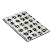 Carnet Balles noires, Paws de chien, Paws de chat, Plan (Côté Droit)