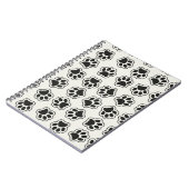 Carnet Balles noires, Paws de chien, Paws de chat, Plan (Côté gauche)
