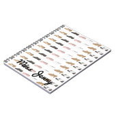 Carnet Ballet Tap Jazz Dance Chaussures Enseignant (Côté gauche)