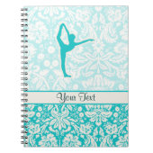 Carnet Ballet turquoise (Devant)