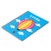 Carnet Ballon à Air Chaud Amusant (Côté gauche)