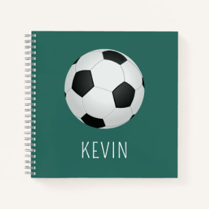 Carnet Ballon de Football Enfants Garçons École