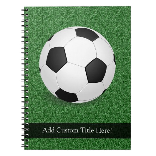 Carnet Ballon de football personnalisé (Devant)