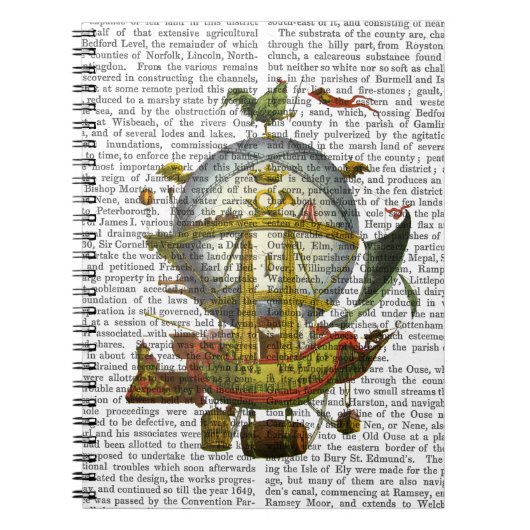 Carnet Ballons à air chaud Minerve (Devant)