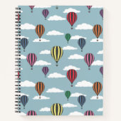 Carnet Ballons chauds colorés (Devant)