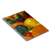 Carnet Ballons colorés Design de fête (Côté Droit)