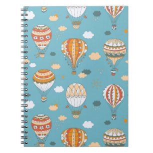 Carnet Ballons colorés Festive Motif Design