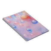 Carnet Ballons de couleurs douces (Côté Droit)