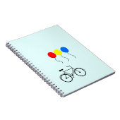 Carnet Ballons et vélo (Côté Droit)