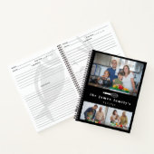 Carnet Balloon noir Whisk Photos Recettes de famille (Intérieur)
