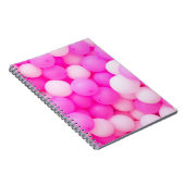 Carnet Balloons Roses Festive Design Arrière - plan. (Côté Droit)