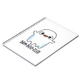 Carnet Bam-boo-zlé Drôle d'Halloween Fantôme Confus Pun (Côté gauche)